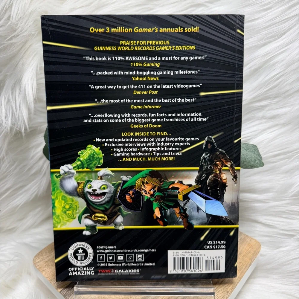 Guinness Book World Records 2016 Gamer's Edition
